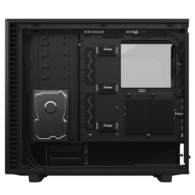 Fractal Design Define 7 Black Dark TG Midi-Tower - get&ouml;ntes Tempered Glass, ged&auml;mmt, schwarz image number 1
