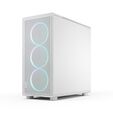 Fractal Design Epoch XL White RGB TG Clear Tint PC Case, Mid Tower, E-ATX, ARGB, Tempered Glass &ndash; white image number null