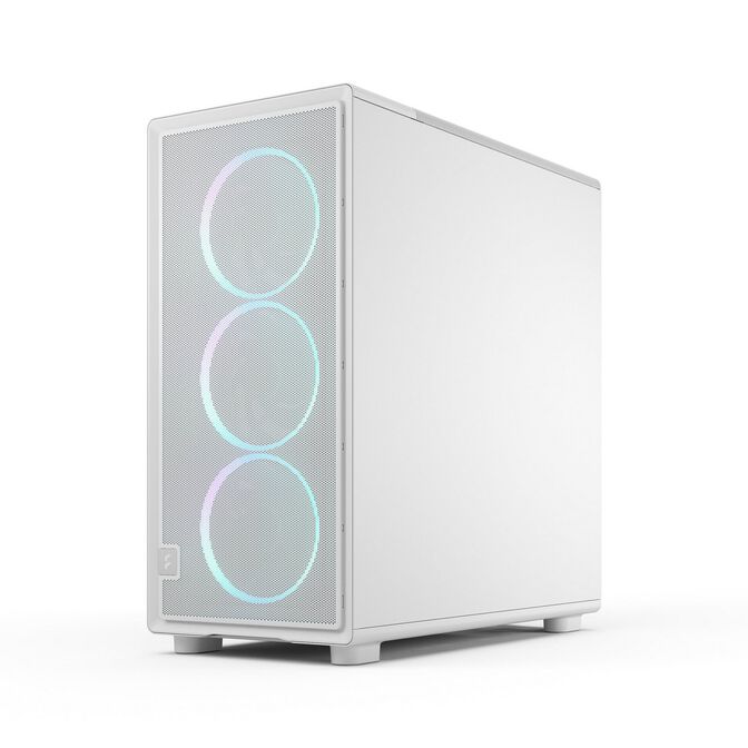 Fractal Design Epoch XL White RGB TG Clear Tint PC Case, Mid Tower, E-ATX, ARGB, Tempered Glass &ndash; white image number 5