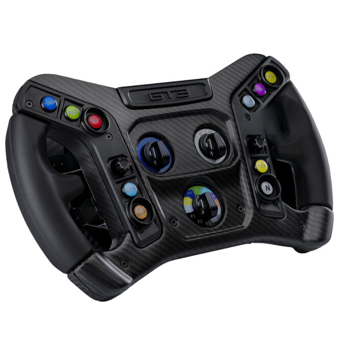 VPG Sim Mustang GT3 Lenkrad, offiziell lizenziert, ARGB - carbon image number 1