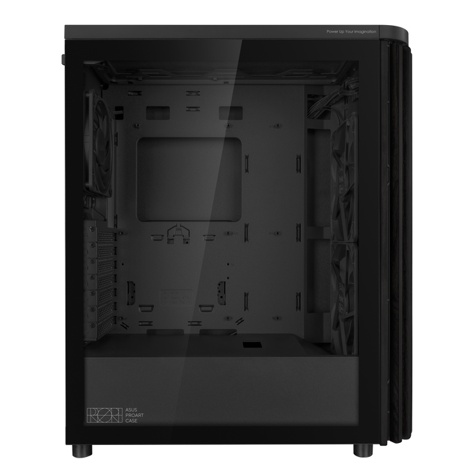 ASUS ProArt PA401 Wood Edition PC-Geh&auml;use, Midi-Tower,  ATX, Tempered Glass - schwarz image number 8