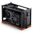 Jonsbo T9 Black PC-Geh&auml;use, Mini-Geh&auml;use, ITX, PCIe 5.0 Riserkabel - schwarz image number null