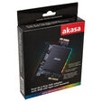 Akasa Dual M.2 PCI-E RGB LED Adapter Karte image number null