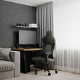 ThunderX3 CORE Modern Ergonomic Gaming Chair - Black image number null