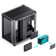 Jonsbo X400 Pro PC-Geh&auml;use, Midi-Tower, ATX, Tempered Glass - grau image number null