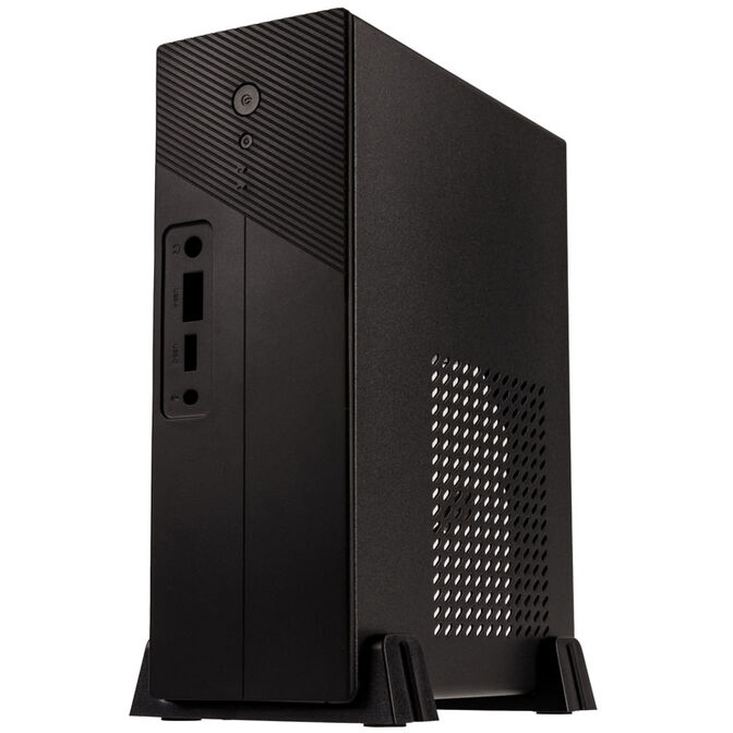 Akasa Cypher ST V2 Mini-STX Case, OEM - black image number 4