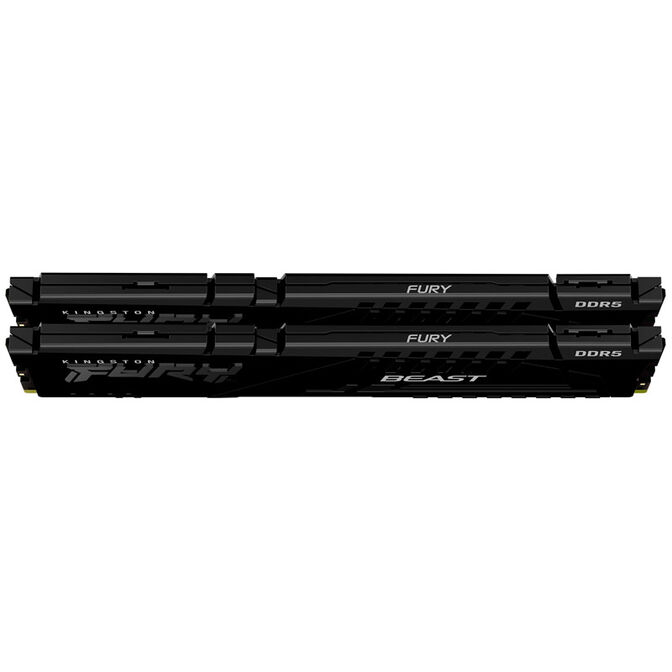 Kingston Fury Beast EX DDR5-6000 RAM, CL40, EXPO - 16 GB Dual-Kit, black image number 2