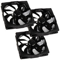 Noiseblocker NB-eLoop Fan B14-PS Black Edition - 140mm PWM, 3 St&uuml;ck