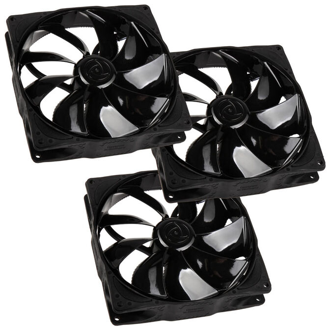 Noiseblocker NB-eLoop Fan B14-PS Black Edition - 140mm PWM, 3 St&uuml;ck image number 0