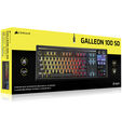 CORSAIR Galleon 100 SD Gaming Keyboard, Full-Size, Integrated Stream Deck, Hot-Swap, DE - Black image number null