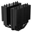 Alpenf&ouml;hn Matterhorn 2 Aurora Max CPU Cooler, 250 W TDP, Dual-Tower, 2x 120 mm PWM, ARGB &ndash; Black image number null