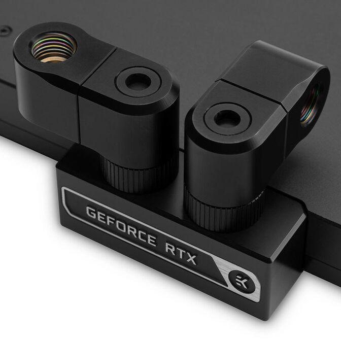 EK Water Blocks EK-Quantum Torque G1/4 Zoll doppel Verl&auml;ngerungs Offset MF 28 - schwarz image number 4