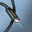 Axagon BUCM4X-CM05AB USB-C-Kabel, USB 4 Gen 3x2, 240 W PD, 8K@60Hz &ndash; schwarz image number null