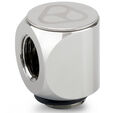 Thermal Grizzly DeltaMate Rotary Fitting - 90 Degrees, Gloss Nickel, Pack of 6 image number null