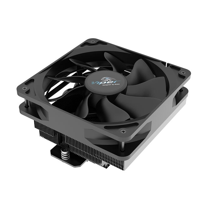 Akasa VIPER H6L M2 Low-Profile CPU Cooler - 120mm, black image number 2