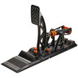 Asetek SimSports Invicta Sim Racing - Brems- und Gaspedal + Kupplung image number null