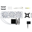 Lian Li O11D EVO RGB + TRYX PANORAMA ARGB Complete Water Cooling - white, 360mm image number null