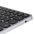 AXAGON HMC-KB keyboard USB-C 5Gbps with HUB, microSD/SD, 3x USB-A, HDMI 4K/60Hz, PD 100W, Audio, US layout image number null