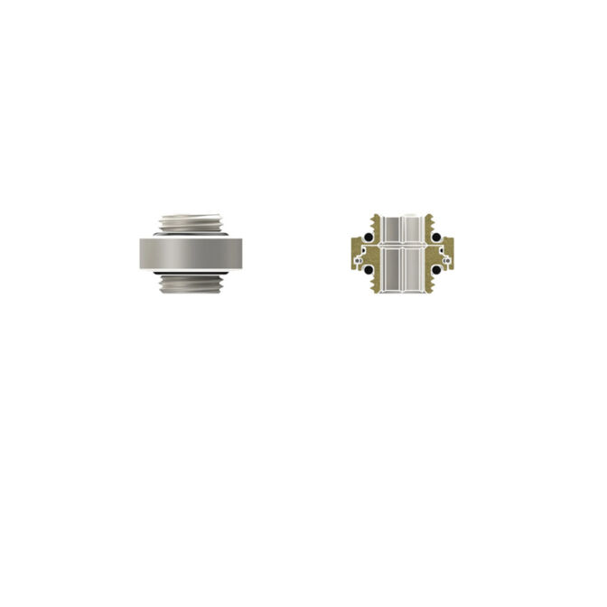 Thermal Grizzly DeltaMate Extender Fitting, Brass, G1/4&rdquo; Thread - Brass, MM7R image number 1