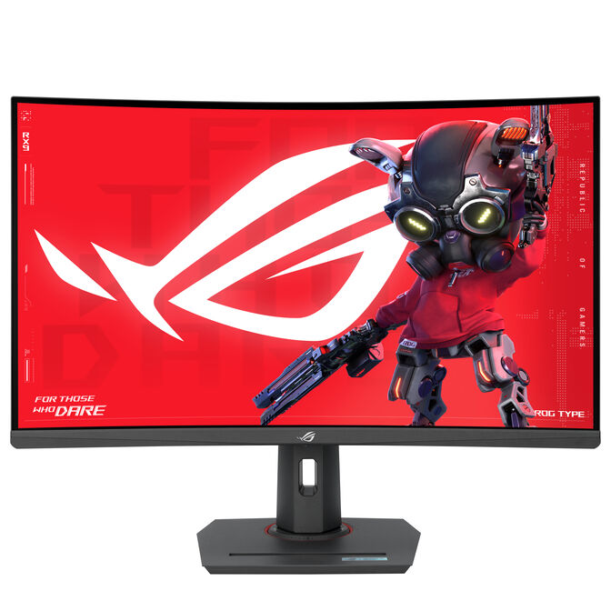 ASUS ROG Strix XG32WCS, 31.5 inch Curved Gaming Monitor, 180Hz, Fast VA, FreeSync image number 0