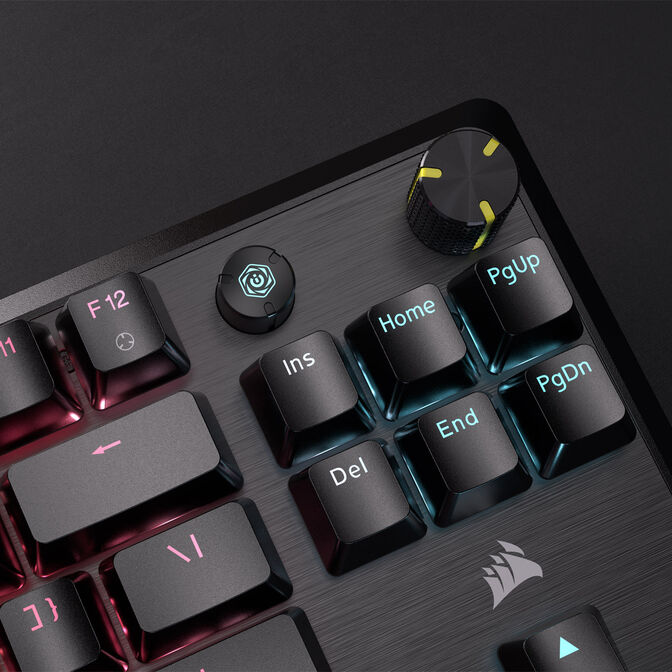Corsair K70 Core TKL Gaming Tastatur, RGB - schwarz, Corsair MLX Red V2 Switches image number 11