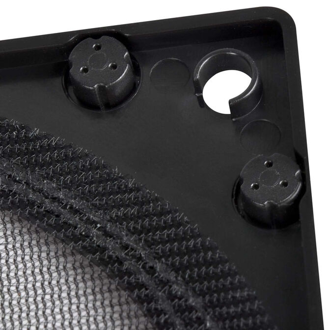 SilverStone SST-FF125B magnetic high-flow dust filter, black - 120mm image number 5