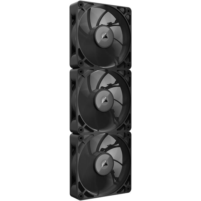 Corsair iCUE LINK RX120 MAX Series, PWM L&uuml;fter, 3er Pack - 120mm, schwarz image number 9