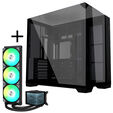 Lian Li O11 Vision Compact + TRYX PANORAMA ARGB Komplett-Wasserk&uuml;hlung - schwarz, 360mm image number null