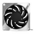 Alphacool Apex Stealth Metall L&uuml;fter 120 mm - chrom image number null