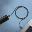 Axagon BUCM4X-CM05AB USB-C-Kabel, USB 4 Gen 3x2, 240 W PD, 8K@60Hz &ndash; schwarz image number null
