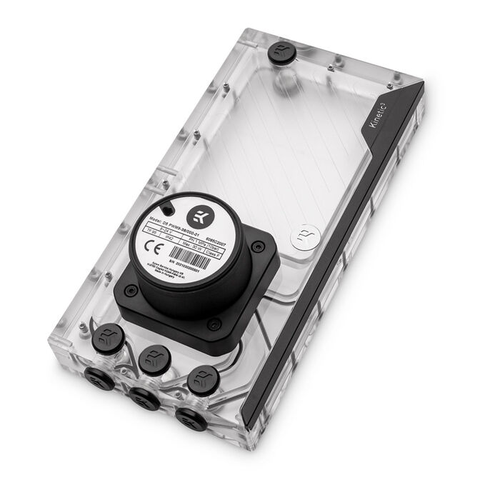 EK Water Blocks EK-Quantum Kinetic3 FLT D5 PWM Ausgleichsbeh&auml;lter-Pumpen-Kombination - 240mm, D-RGB, Acryl image number 1