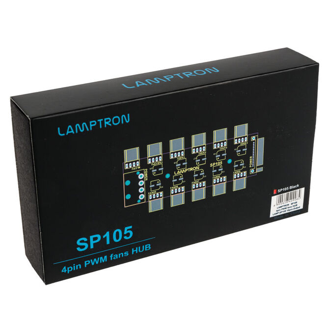 Lamptron SP105 10x PWM-L&uuml;fter-Hub image number 5