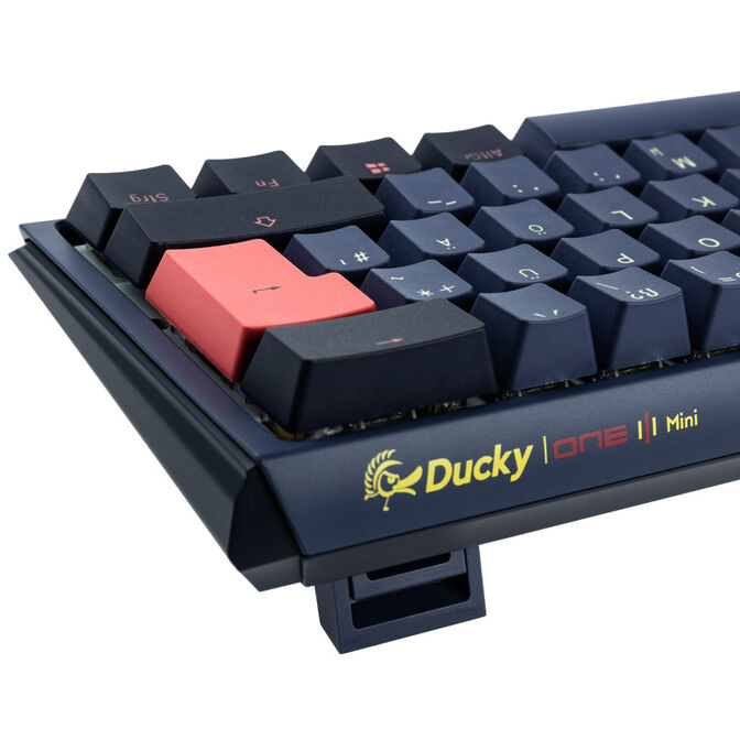 Ducky One 3 Cosmic Blue Mini Gaming Tastatur, RGB LED - MX-Speed-Silver image number 5