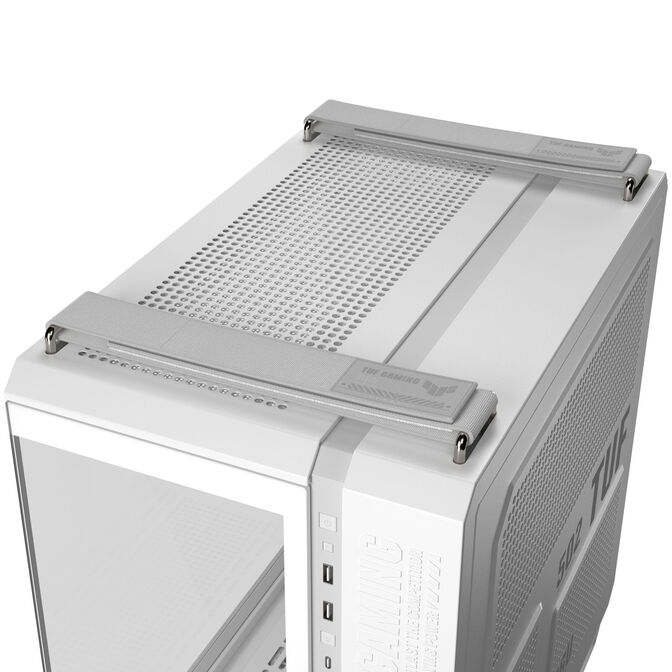 ASUS TUF Gaming GT502 Horizon PC-Geh&auml;use, Midi-Tower, ATX, Tempered Glass - wei&szlig; image number 12