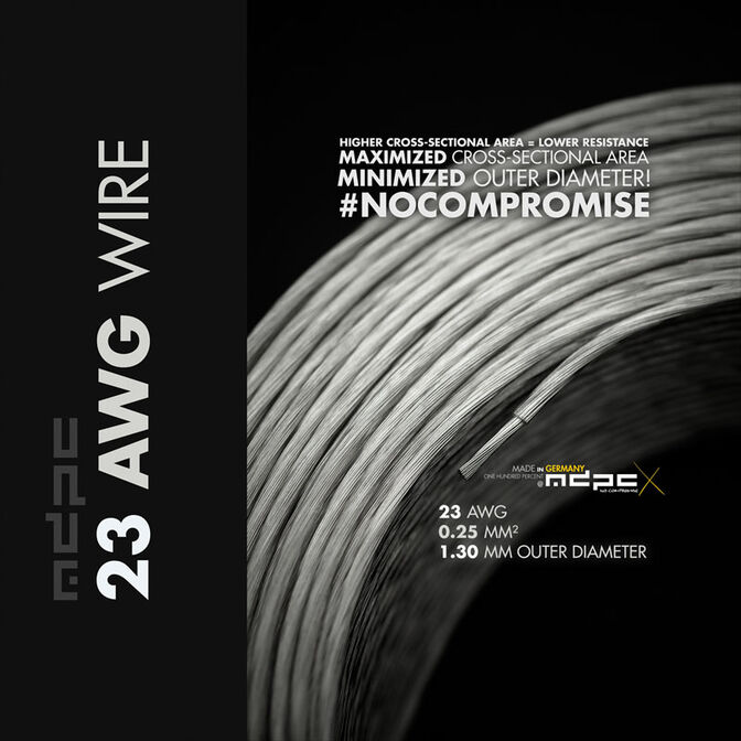MDPC-X Switching Wire 23-AWG Transparent, 1m image number 0