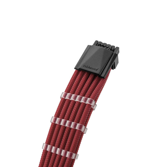 CableMod C-Series PRO ModMesh 12VHPWR auf 3x PCI-e Kabel f&uuml;r Corsair - 60cm, dunkelrot image number 1