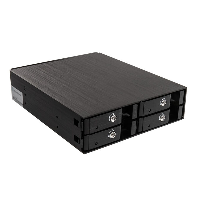 SilverStone SST-FS204B 5.25-inch hot-swap for 4x 2.5-inch HDD/SSD image number 0