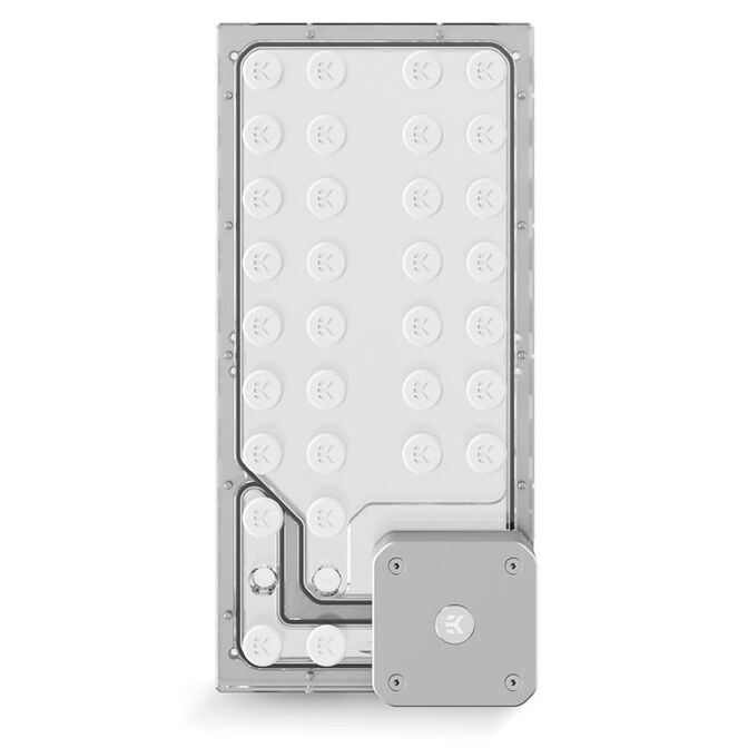 EK Water Blocks EK-QuantumX Loophole Distroplate D5 PWM - silber image number 3
