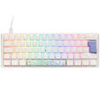 Ducky One 3 Classic Pure White Mini Gaming Keyboard, RGB LED - MX-Clear image number null