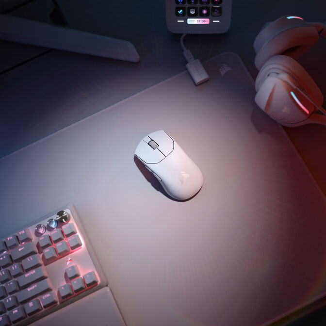 Corsair Sabre v2 Pro Ultralight Kabellose Gaming-Maus - wei&szlig; image number 5