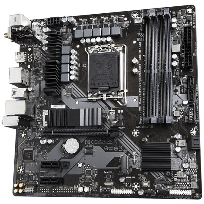 GIGABYTE B760M DS3H AX DDR4, Sockel LGA 1700, Intel B760, Micro-ATX - DDR4 image number 4