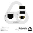 Thermal Grizzly DeltaMate Fitting - HT16, black image number null