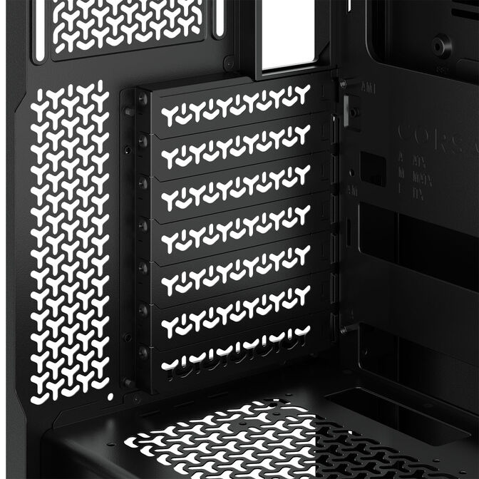 Corsair 3500X LX-R PC-Geh&auml;use, Midi-Tower, E-ATX, RGB, Tempered Glass - schwarz image number 14