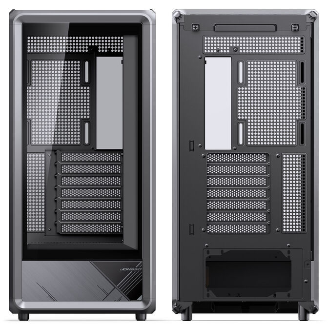 Jonsbo D401 PC Case, Mid-Tower, ATX, Tempered Glass - black image number 10