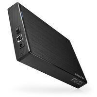 AXAGON EE35-XA3 externes 3,5"-Geh&auml;use, USB 3.0, SATA II, Aluminium - schwarz