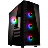SilverStone Fara B1 Pro Mid Tower, ARGB, Tempered Glass - Black