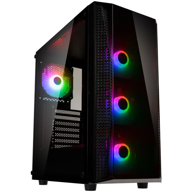 SilverStone Fara B1 Pro Mid Tower, ARGB, Tempered Glass - Black image number 0