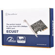 Silverstone SST-ECU07 USB adapter card, PCIe 3.0, 1x internal USB-C 3.2 - Low Profile image number null