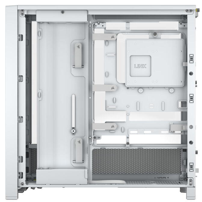 Corsair Frame 4000D PC-Geh&auml;use, Midi-Tower, E-ATX, Tempered Glass - wei&szlig; image number 5