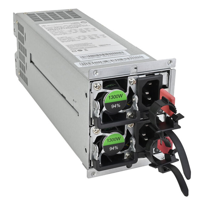 SilverStone Gemini 1300C Platinum redundant 2U power supply - 1,300 Watts image number 8